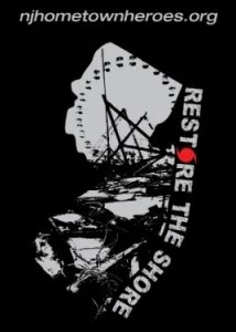 Hometown Heroes "Restore The Shore" T shirt Hometown Heroes "Restore The Shore" T shirt