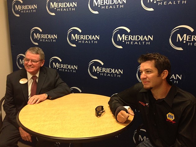 Southern Ocean Medical Center Joe Coyle (L) and Martin Truex Jr. Southern Ocean Medical Center Joe Coyle (L) and Martin Truex Jr.