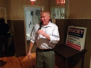 John Ducey delivers a victory speech as Brick's newly elected mayor John Ducey delivers a victory speech as Brick's newly elected mayor
