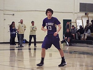 St. Rose senior Matt Skea scored the game-winning basket in the Purple Roses' SCT win over Brick Memorial. St. Rose senior Matt Skea scored the game-winning basket in the Purple Roses' SCT win over Brick Memorial.