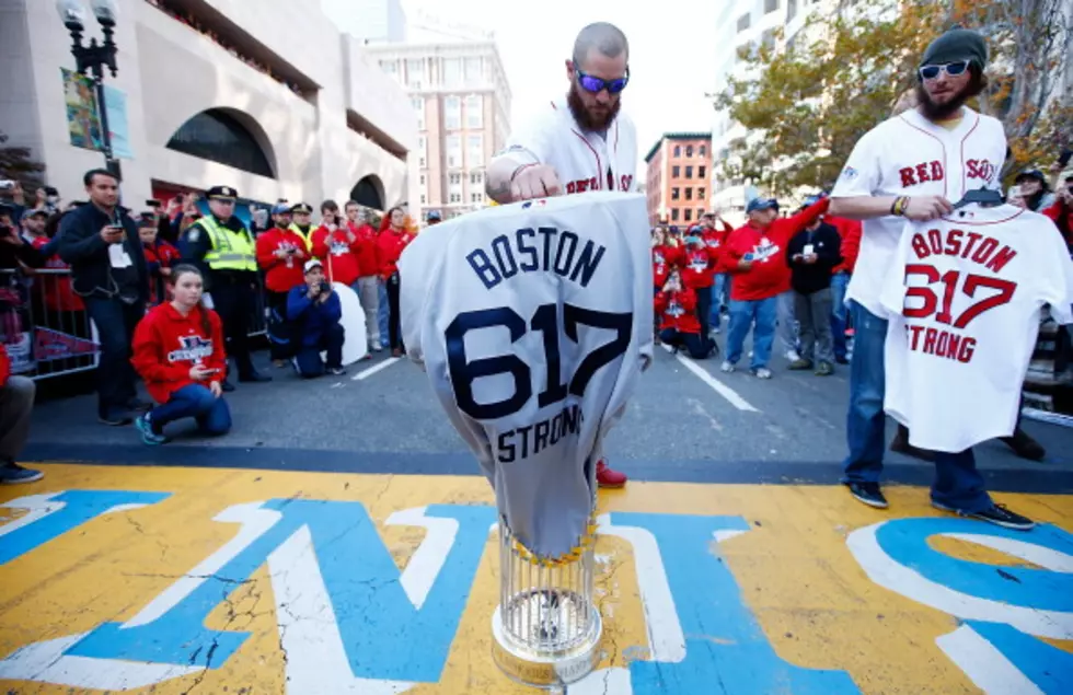Red Sox Hold “Rolling Rally” To Celebrate Title