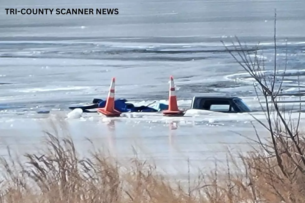 ‘Stupidity at its finest': Pickup doing stunt on ice falls through, angering NJ mayor