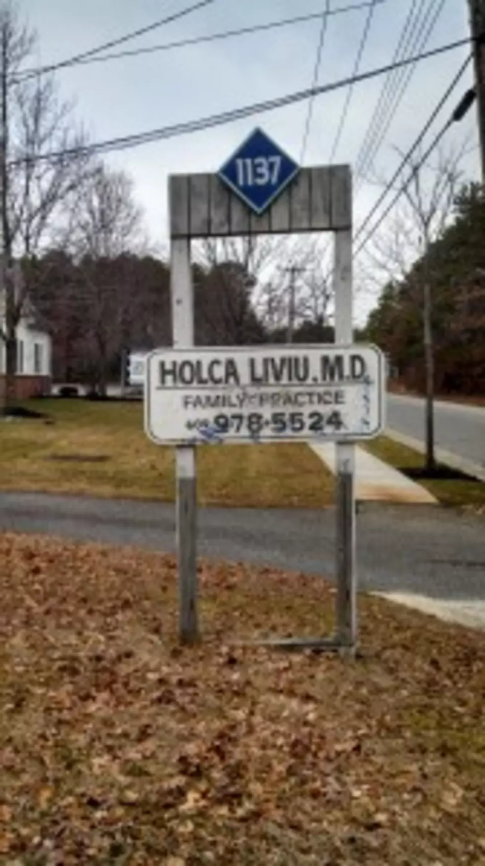 Office in front of Dr. Liviu T. Holca's  office in Manahawkin