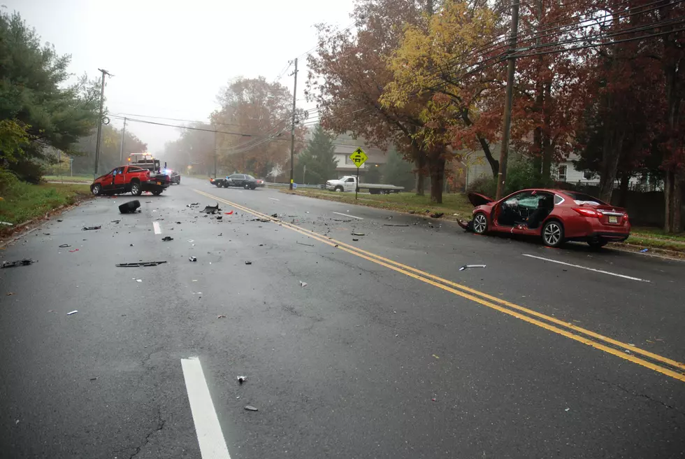 Manchester Police investigate a pair of Tuesday car accidents