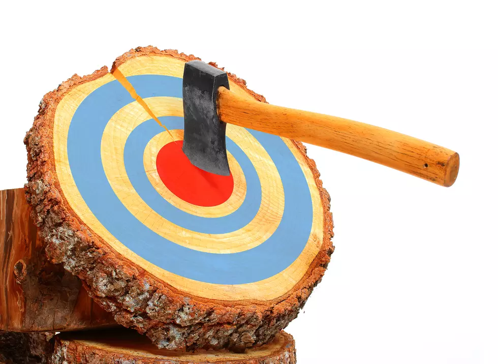 Need a Unique Date Night Idea? How About Throwing a Hatchet!