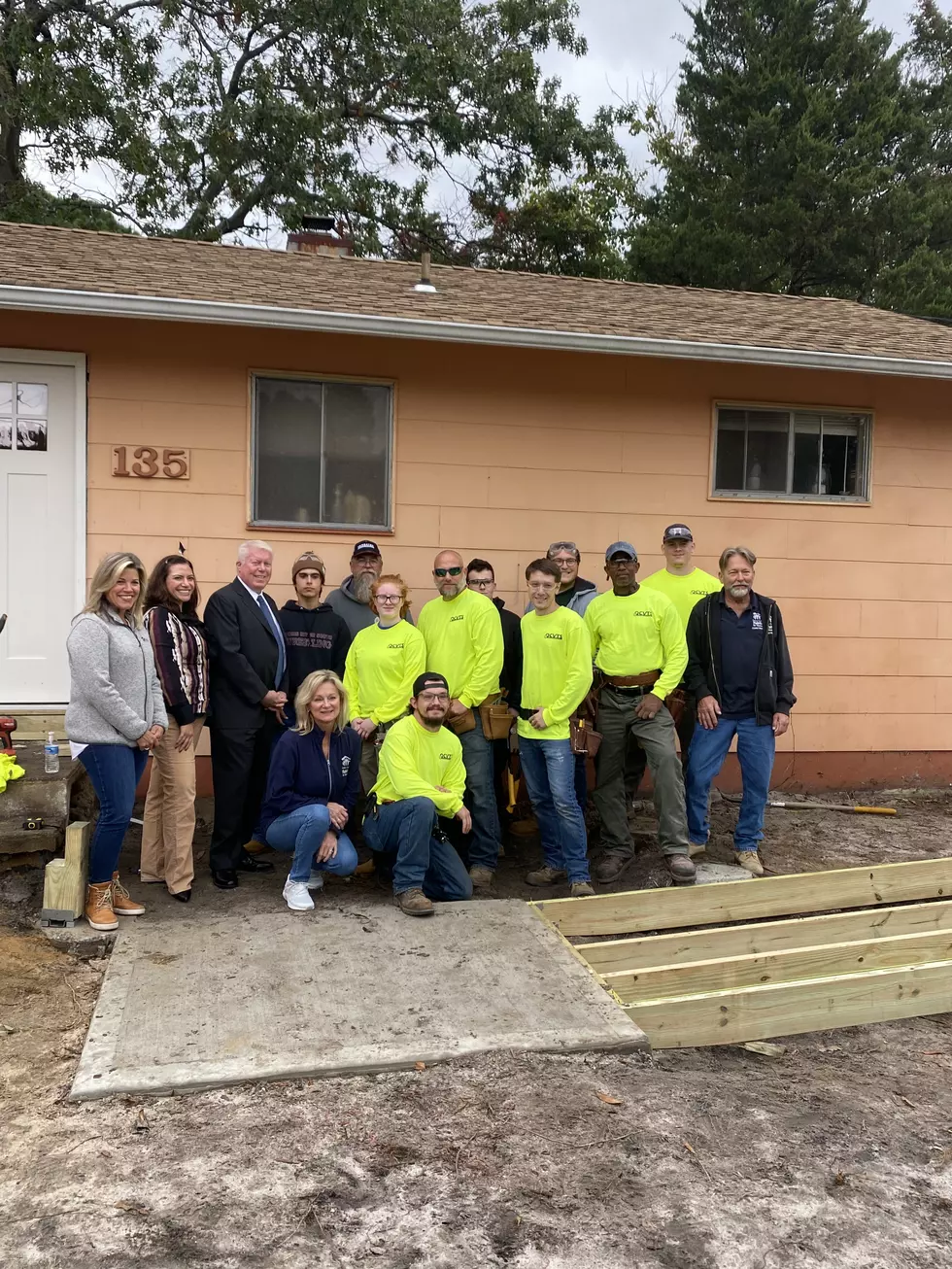300! Northern Ocean Habitat For Humanity working on milestone home repair